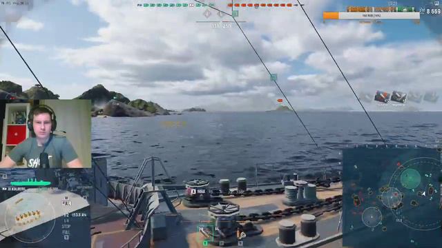 Учимся играть полезно для команды 👨🎓 / World of Warships⚓ смотреть онлайн