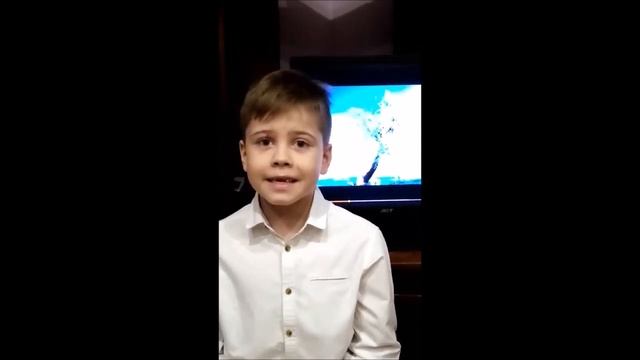Захаров Святослав Всеволодович, 7 лет, С. А. Есенин 'Пороша' смотреть онлайн