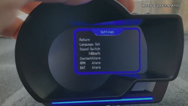 OBD2 Smart HUD Car Head Up Display with GPS | MotoPaps смотреть онлайн