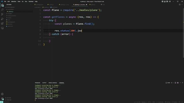Магазин Самолетов на React/Redux [2] - Express и MongoDB Rest API смотреть онлайн