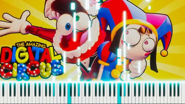 THE AMAZING DIGITAL CIRCUS - Ending Theme | Piano Instrumental by OCTOBER смотреть онлайн