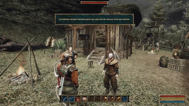 #3 - Gothic 3: Enhanced Edition - Let's Play en Español - Difícil/IA/Balanceado (Hard/AI/Balanced) смотреть онлайн