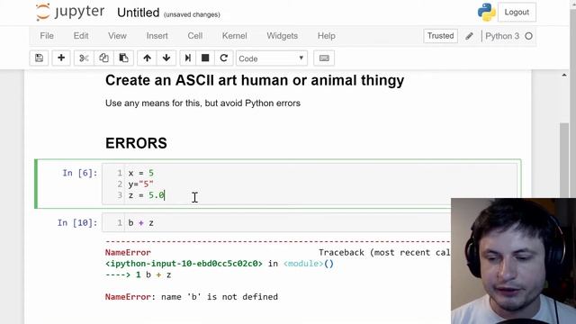 Python Tutorial #7 - Errors and What To Do When They Happen смотреть онлайн