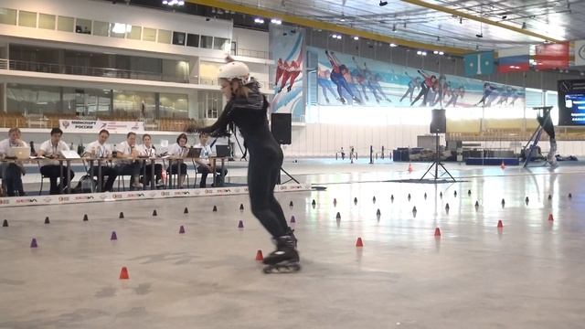 14-место Григорьева Ксения (г.Москва). Чемпионат и Первенство по фристайл-слалому. смотреть онлайн
