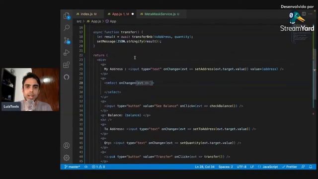 Integração com MetaMask em JS: Parte 2! смотреть онлайн
