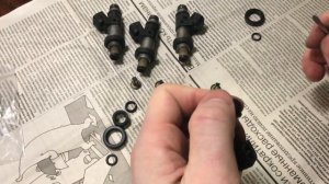 Хонда Одиссей RA6 F23A замена фильтров форсунок. 交換フィルインジェクターホンダオデッセイ форсунки признак неисправност