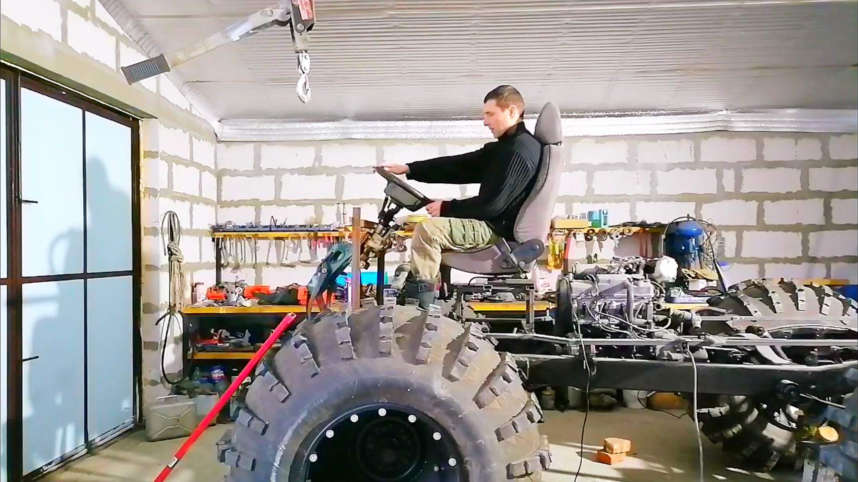 Рулевое управление для вездехода. смотреть онлайн