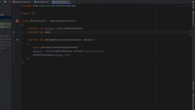 Persistent Timer Android Studio Kotlin Tutorial | Background Stopwatch смотреть онлайн