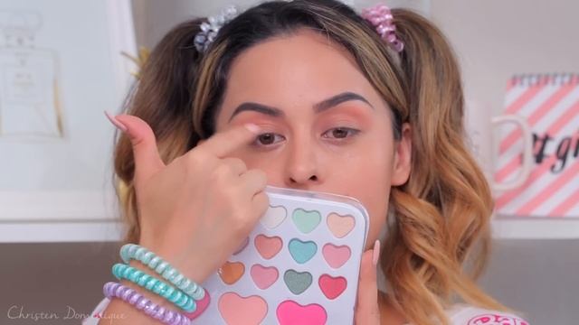 FULL FACE USING ONLY KIDS MAKEUP TUTORIAL смотреть онлайн