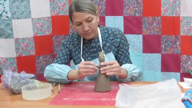 "Ночь искусств-2020" в ДШИ "Берегиня". Мастер-класс " Изготовление дымковской игрушки - Барыня" смотреть онлайн