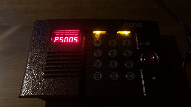 Домофон Eltis DP400TDC16: Смена общего кода смотреть онлайн