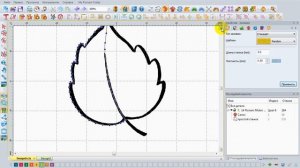 Делаем листочек в программе Floriani