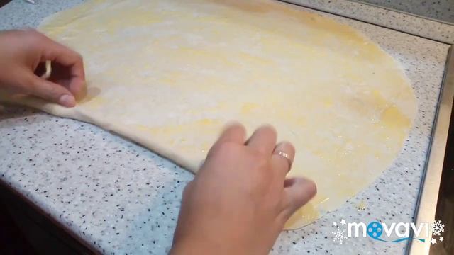 Самса слаеная домашняя с мясом в духовке смотреть онлайн