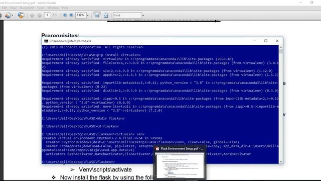 Flask Environment Setup смотреть онлайн
