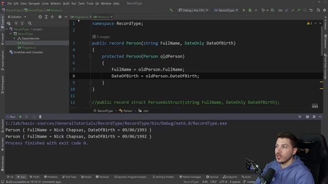 What are record types in C# and how they ACTUALLY work смотреть онлайн