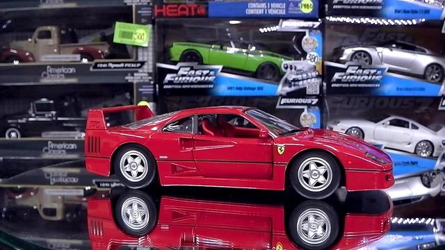 Revisión 1:24 / Ferrari F40, de Bburago. смотреть онлайн