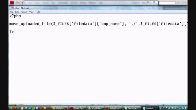 Upload Images Using Flash and Php - Part 3 (Actionscript 2.0) смотреть онлайн