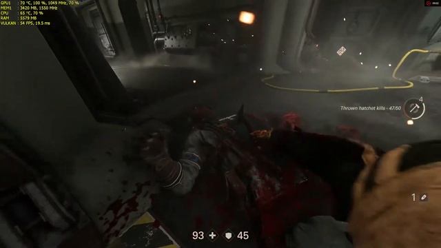 Wolfenstein II The New Colossus (r9 380) смотреть онлайн