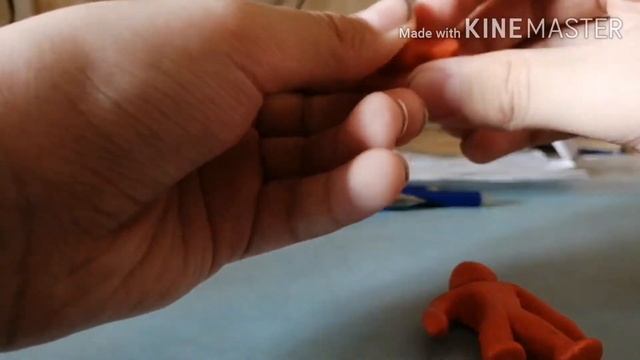 Как слепить человечка из пластилина с пистолетом смотреть онлайн
