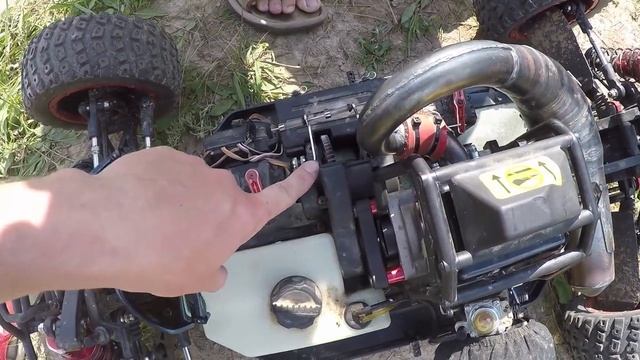 "ЛОСЬ" часть 14 ... Losi 5ive-T и Losi DBXL 1/5 ... тест на новых движках, драг и много пыли. смотреть онлайн