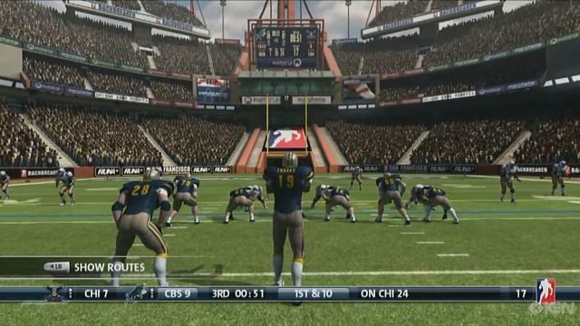 Backbreaker Xbox 360 Gameplay - The Pass Game смотреть онлайн