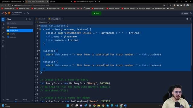 Constructors in JavaScript | JavaScript Tutorial in Hindi #77 смотреть онлайн