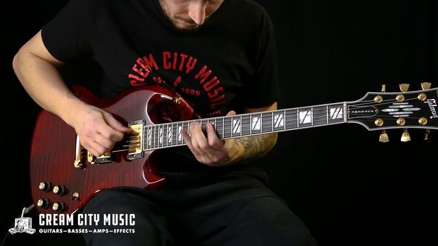 TONE CHECK: Gibson SG Supreme Electric Guitar Demo | Cream City Music смотреть онлайн