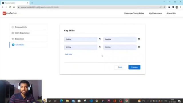 Capstone project (Resume Builder) - Alma Better смотреть онлайн