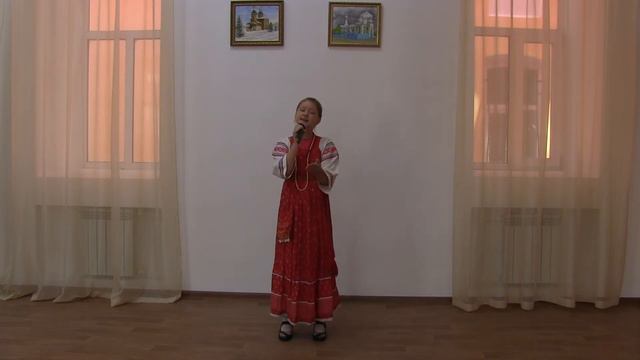 Сайфуллина Виктория, г Балашов, 12 лет. Песня "Деревенька" смотреть онлайн