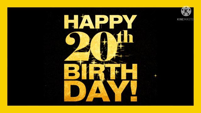 с днем рождения 20 лет !!!!! смотреть онлайн
