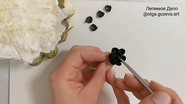 Мастер-класс: Серьги-цветы из полимерной глины FIMO/polymer clay tutorial смотреть онлайн
