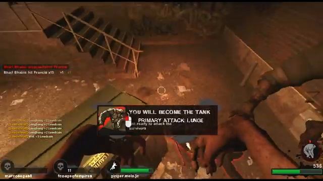 Left 4 dead 2 - Dead Air - Tank - The Construction Site versus survivors смотреть онлайн