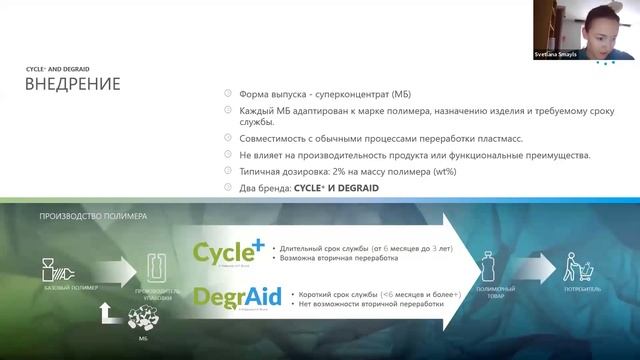 Биоразложение полиолефиновой упаковки в конце жизненного срока - Светлана Смайлс, Polymateria смотреть онлайн