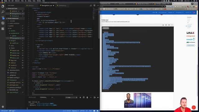 VueJS | Lvl 5 50 Vuex | user information with vuetify avatar смотреть онлайн