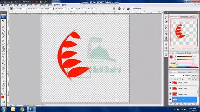 Create Leaf Type Logo Using  Adobe PhotoShop CS3