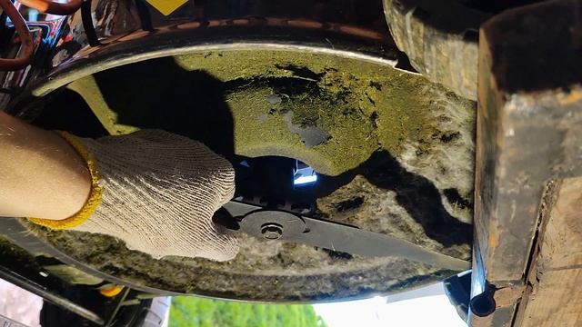 Kак Снять Нож - Заточить На Газонокосилке смотреть онлайн