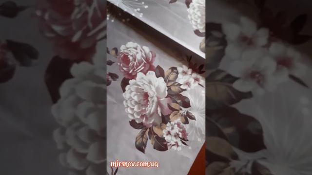 Видео-обзор ткани для постельного белья бязь голд производства Пакистан с цветочным рисунком астра смотреть онлайн