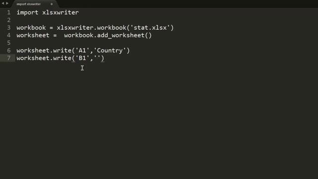 Create Excel file with Python and XlsxWriter смотреть онлайн