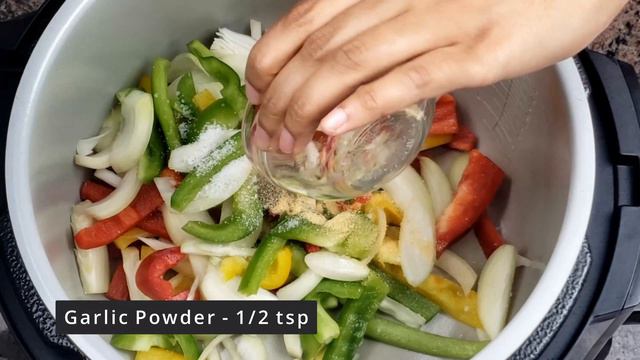 Air Fried Sausage & Peppers