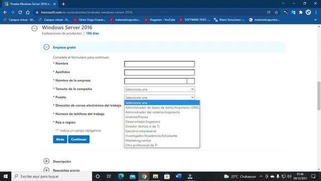 ??Como DESCARGAR WINDOWS SERVER 2016 | NO PUEDO DESCARGAR WINDOWS SERVER SOLUCION 100% FUNCIONA 202 смотреть онлайн