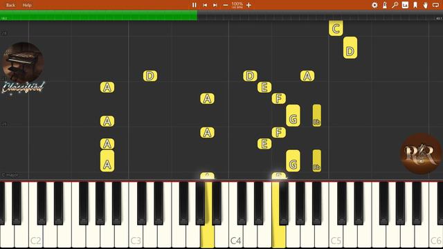 Tetris Tengen - Karinka (NES Soundtrack, Synthesia Piano Tutorial) смотреть онлайн