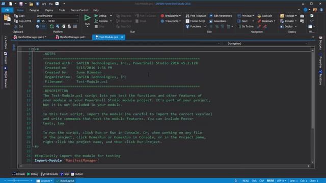 Create a PowerShell module from functions смотреть онлайн