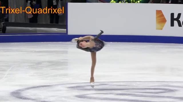 Элементы фигурного катания - Анна Щербакова. Короткая программа. ЧЕ 2020 смотреть онлайн