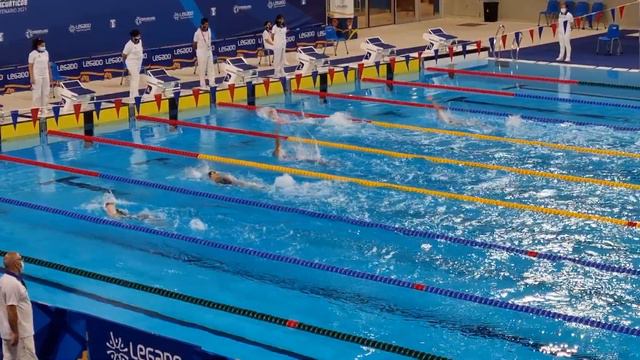 Record Sudamericano Juvenil 2021. Lima - Peru. Alexia Sotomayor 100 mts Espalda смотреть онлайн