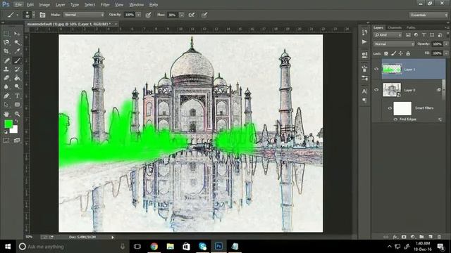 How to Make Pencil Sketch Effect In Photoshop CS6 And CC смотреть онлайн