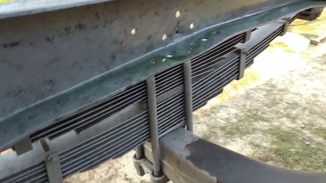 [5-часть] восстанавливаю раму и рессоры газ 52