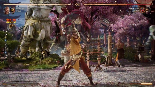 Mortal Kombat 1 - Baraka 50% damage combo with Cyrax kameo (39% post nerf) смотреть онлайн