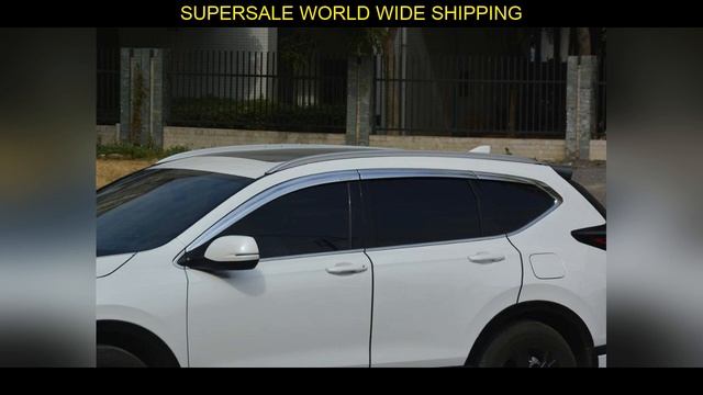 ABS Chrome plastic Window Visor Vent Shades Sun Rain Guard car accessories For Honda Breeze/CRV 201 смотреть онлайн