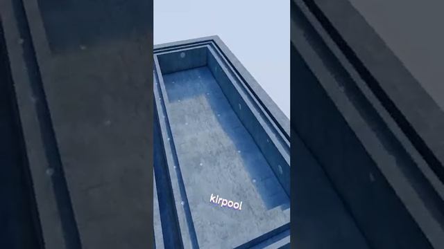 Строительство переливного бассейна 3 D смотреть онлайн