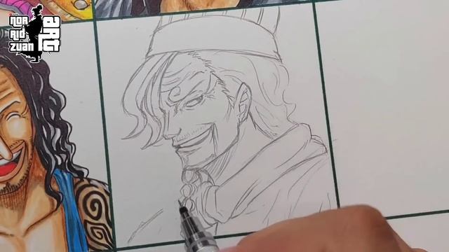 Drawing 60 Years Old One Piece Characters | Episode 1000 Special Part Two